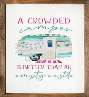 A Crowded Camper White